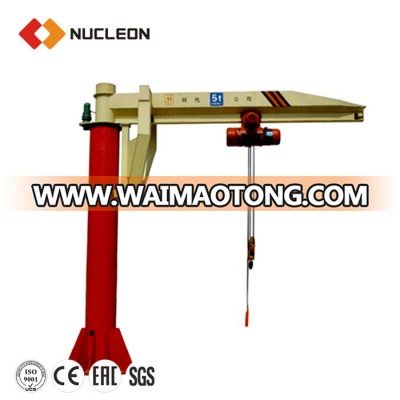 Workshop Used 5 ton Floor Mounted Electric Hoist Jib Crane Price