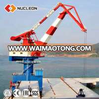 portal harbor crane for sale ,Nucleon pedestal offshore jib crane