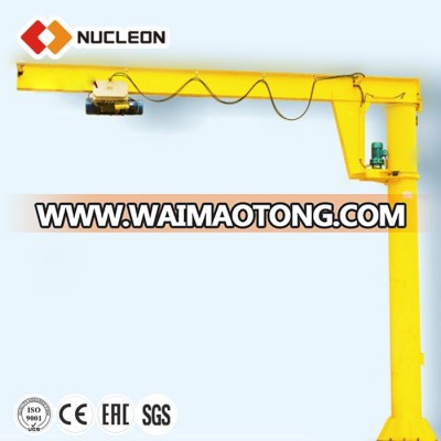 China Supplier 360 Degree 1 ton jib crane for warehouse