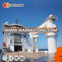 Nucleon high efficiency 7ton small ship deck crane price